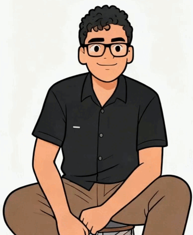 Karin Santamaria saludando, desarrollador web