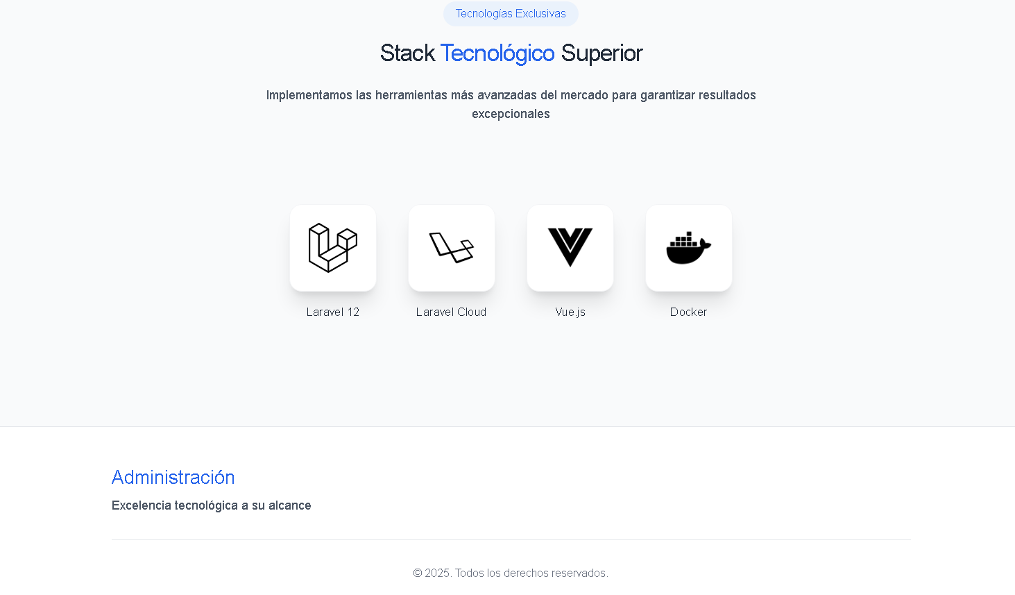 Sistema de administración de productos tecnologicos